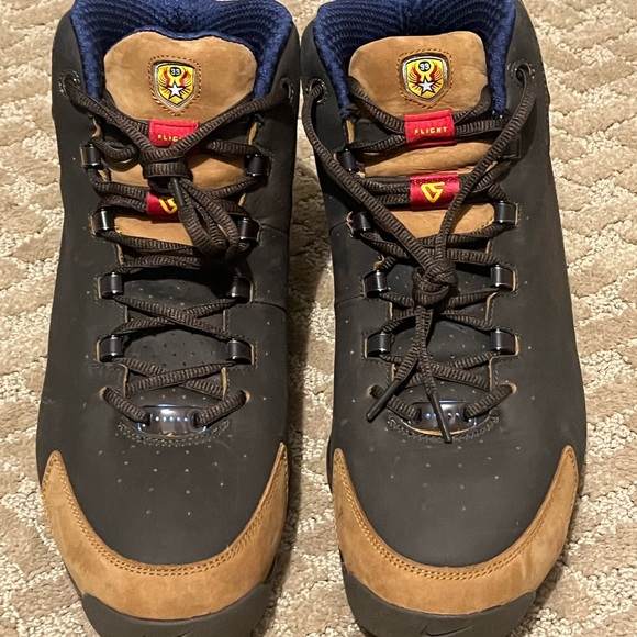 NIKE SHOX VC 3 III “TUSKEGEE AIRMEN” DESERT BROWN/RED MENS SIZE 12 (310270-221) - Picture 2 of 10